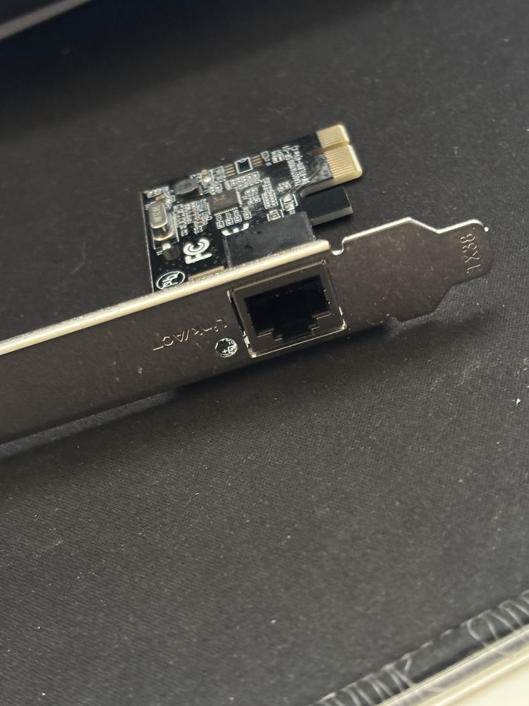 Karta sieciowa PCI-E 1000 Mbps | RJ45 Gigabit Ethernet | Realtek