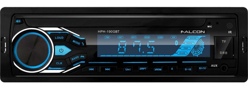 Автомагнітола Falcon HPH-190GBT. Була в використанні 1 міс, стан ідеал