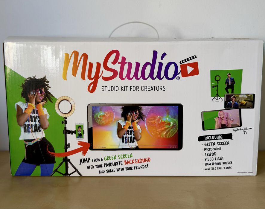 Kit de estúdio para criadores de conteúdo