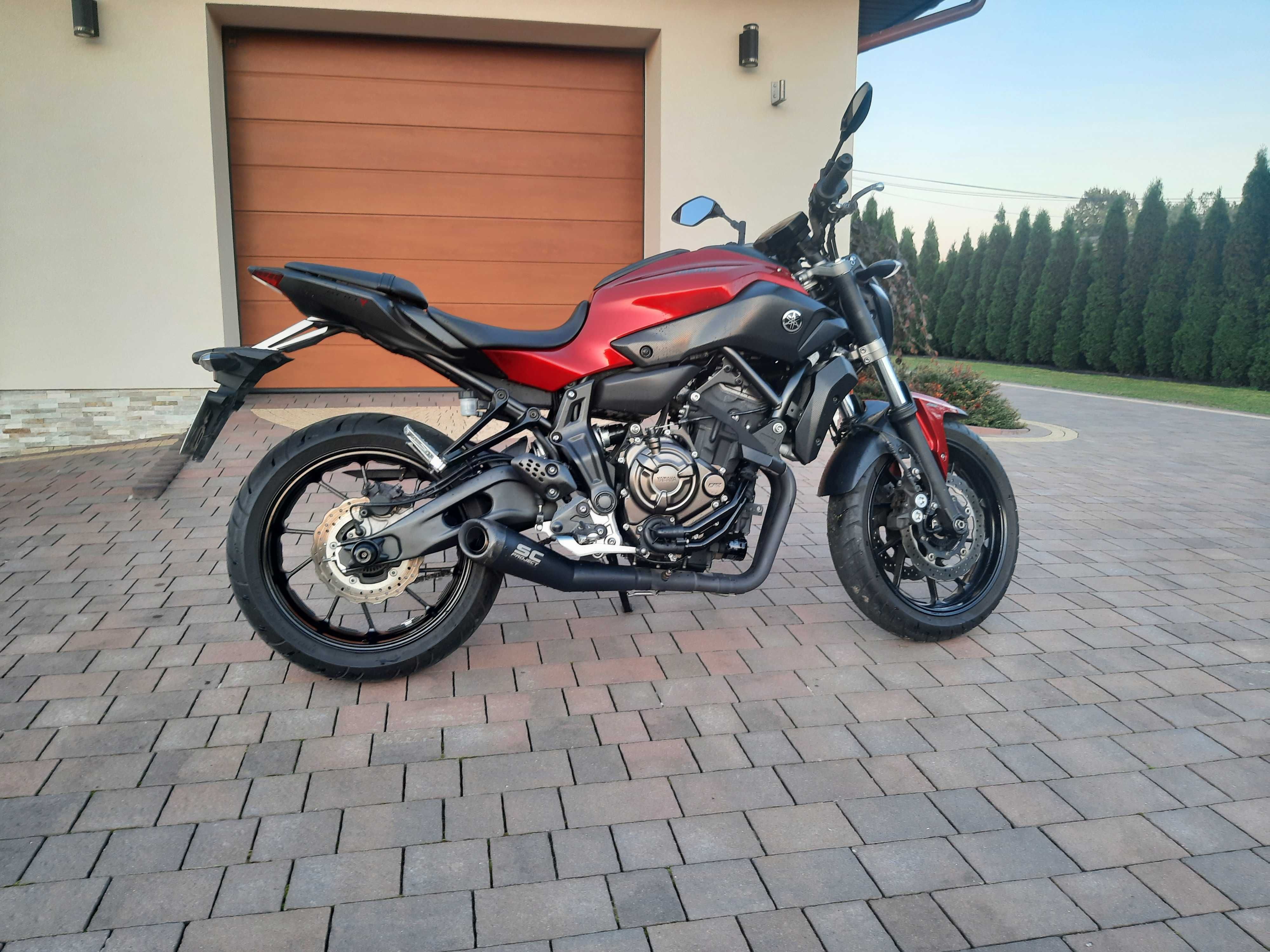 Yamaha Mt 07 2018r