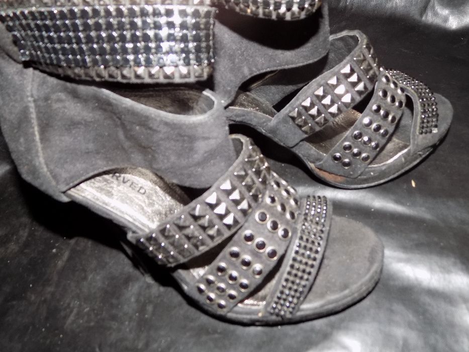 Szpilki z cyrkoniami Reserved - śliczne sandały, gladiatorki 37 - 38