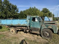 Газ 53  самоскид розборка