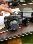 Máquina fotografica de rolo antiga