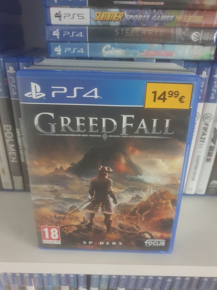 Greed Fall PL ps4 ps5 playstation 4 5