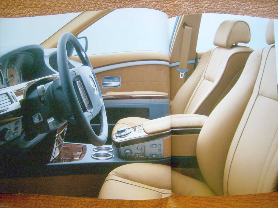 BMW 7 E65 2003 - bardzo obszerny prospekt - 126 stron ! stan BDB !