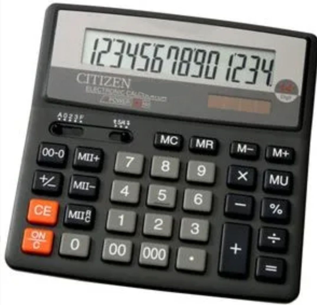 Калькулятор бухгалтерський Citizen SDC-620 II