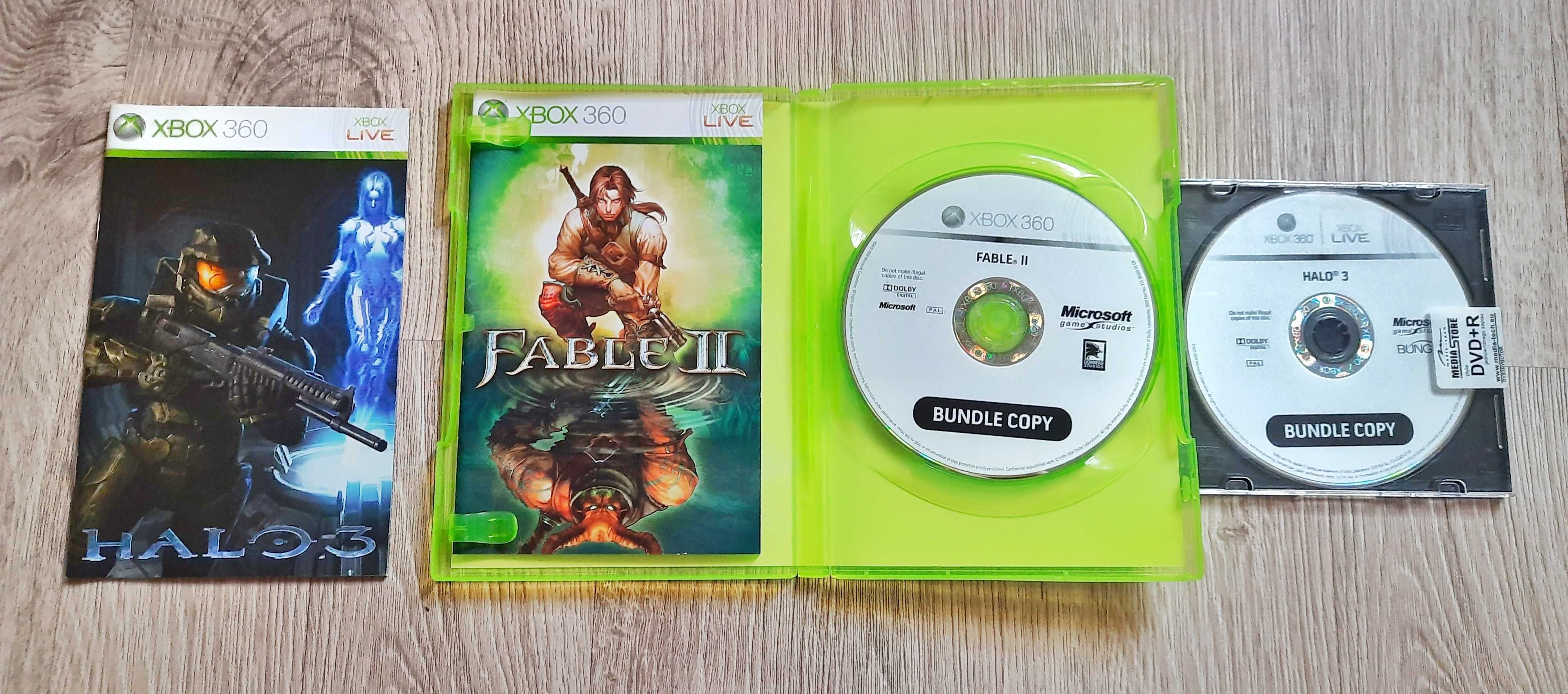 Fable 2 + Halo 3 Gry na XBOX 360