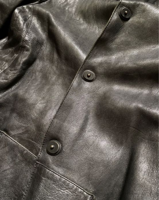 Куртка чоловіча шкіряна  Ugo Cacciatori Rick Owens