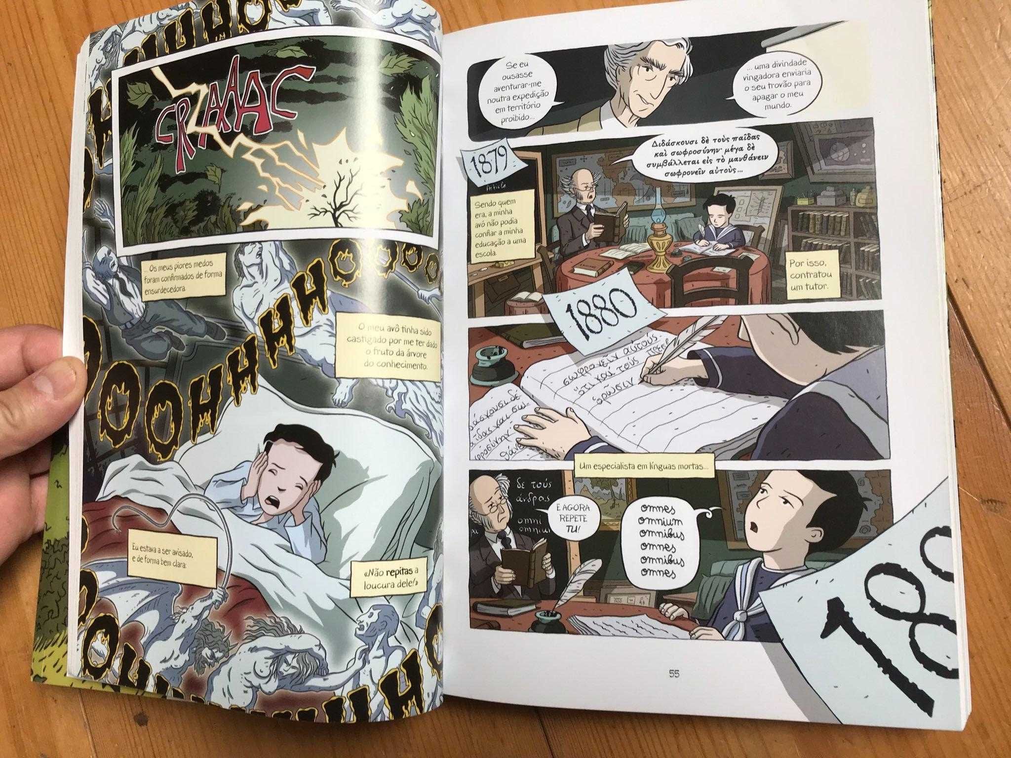 Logicomix Livro Graphic Novel Bertrand Russell