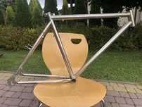 Rama rower retro xl 20,5” stal tytan v-brake 26” sztyca bbb bsp-20