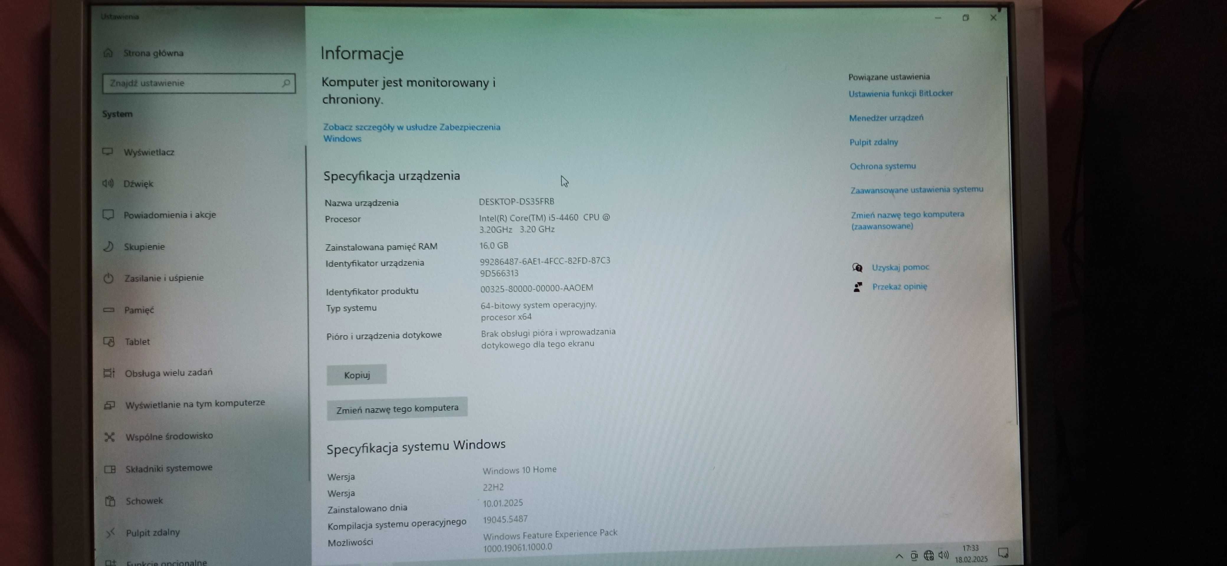 Zestaw komputerowy PC do Gier, oglądania filmów i wielu innych rzeczy.