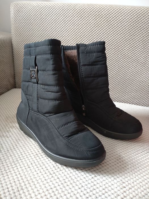 Damskie buty zimowe śniegowe ocieplane