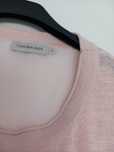Bluzka Calvin Klein pudrowy róż koszulka t-shirt S 36