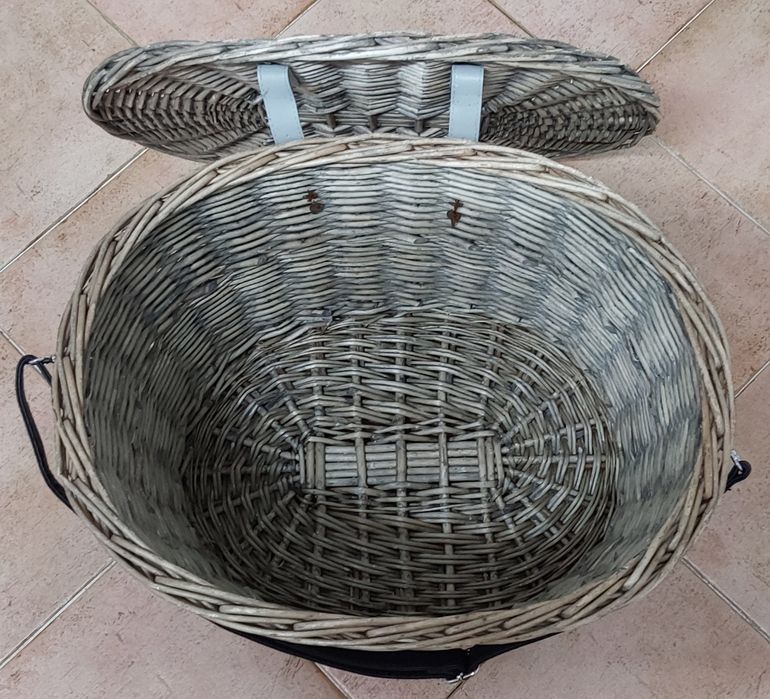 CESTA MULTIUSOS EM VERGA. Casa,Sala,Arrumação,Quintal,Quarto,Lenha.