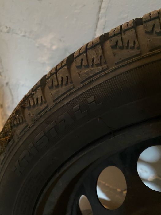 Kola stalowe zimowe plus opony