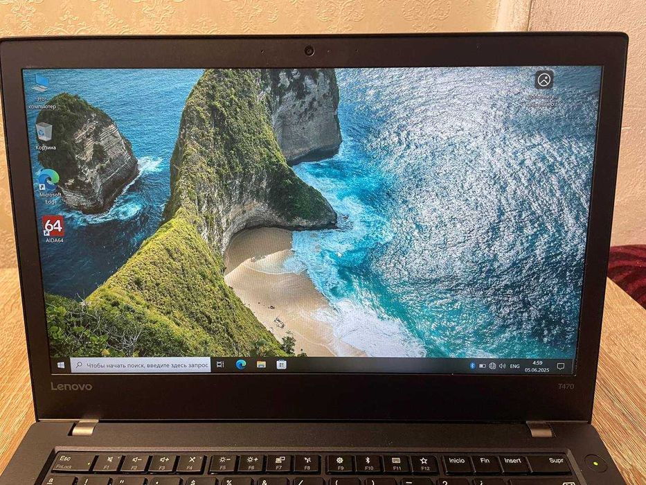 Lenovo ThinkPad T470 i5-6300U • 8GB • SSD 120 • FullHD • OLX доставка