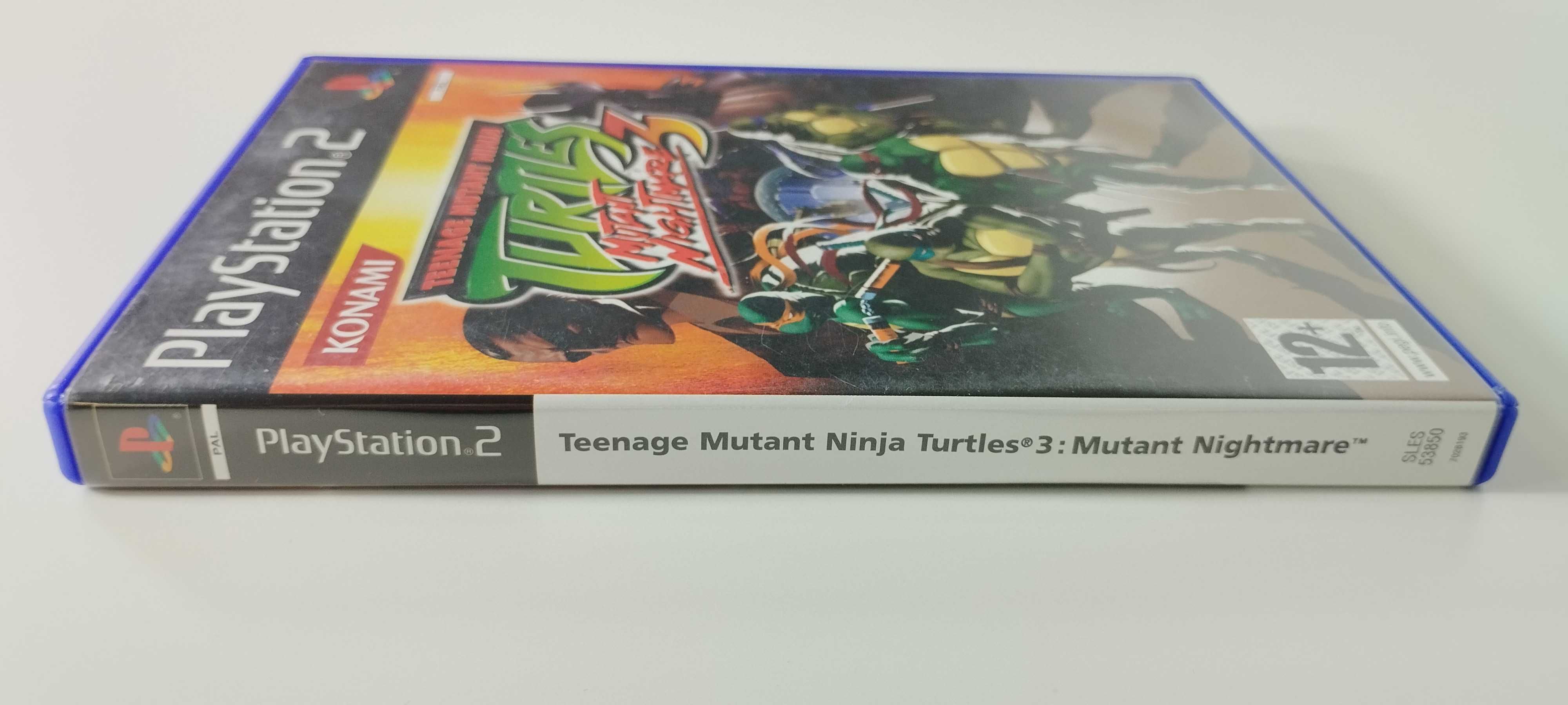 Teenage Mutant Ninja Turtles Mutant Nightmare 3 PS2 Playstation 2