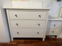 Komoda ikea Hemnes biała 108x96 cm