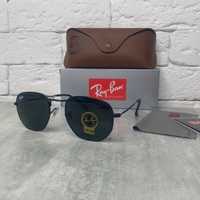 Сонцезахисні окуляри Ray Ban 3548 Hexagonal чорний, лінза скло