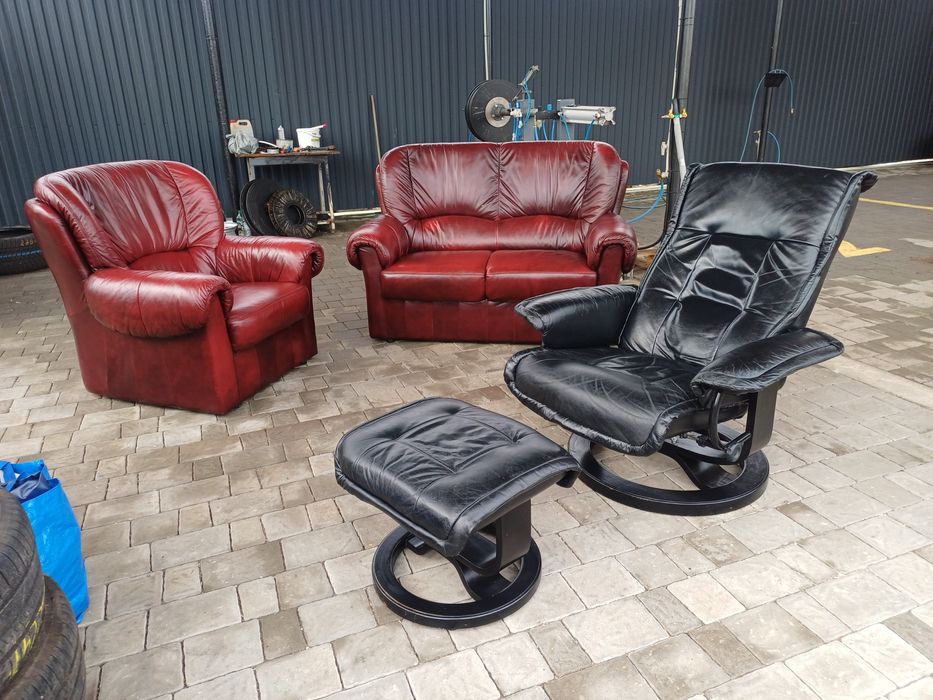 Кресло реклайнер, Кресло шкіряне з Німеччини