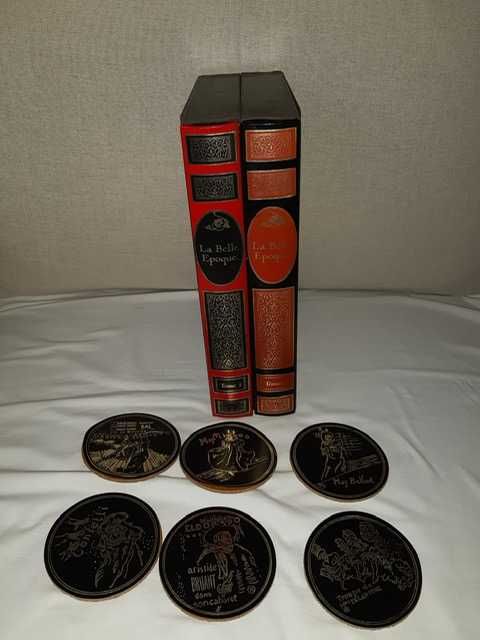 Copos com base La Belle Epoque - Formato de livro