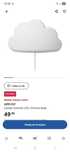 Lampka ścienna chmurką upplyst ikea