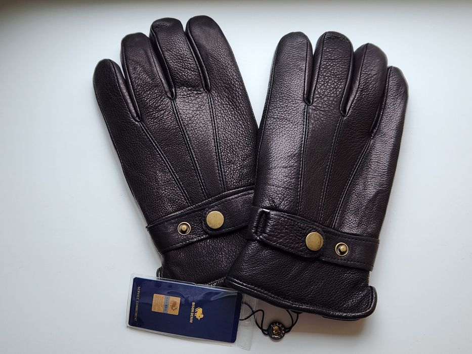 Нові шкіряні рукавички