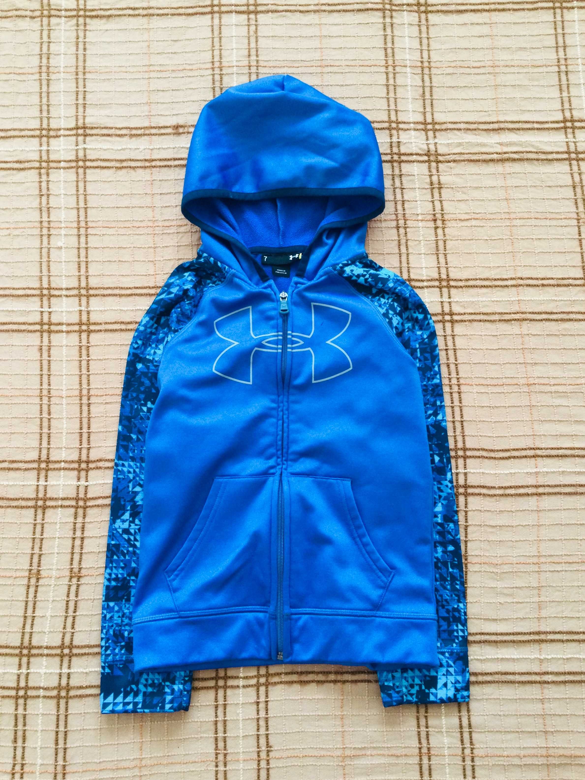7 рок. Under Armor професійне утеплене Худі dry fit. Толстовка.