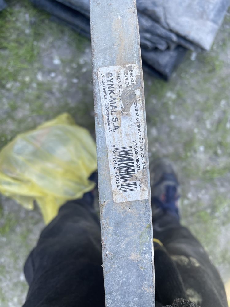 Bednarka ocynkowana 50 kg 25x4