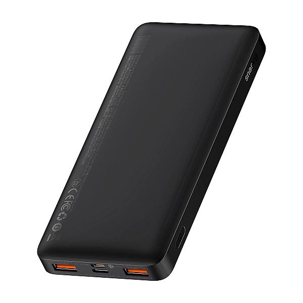 Baseus Bipow powerbank z szybkim ładowaniem 10000mAh 20W czarny (Overs