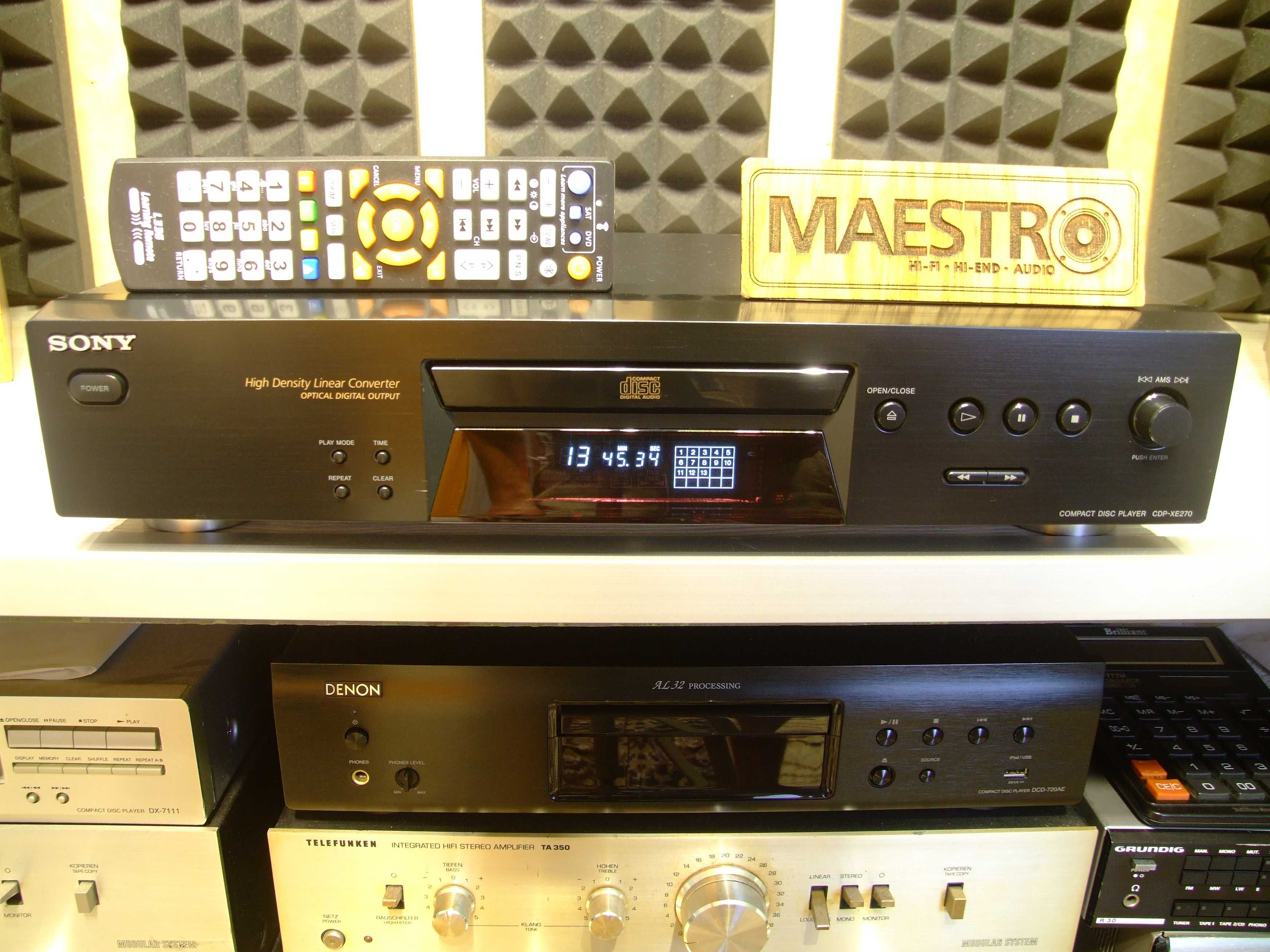CD програвач Sony CDP-XE270. Без передплати
