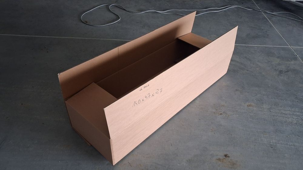 Karton pudełko 140x47x28 i 160x50x20