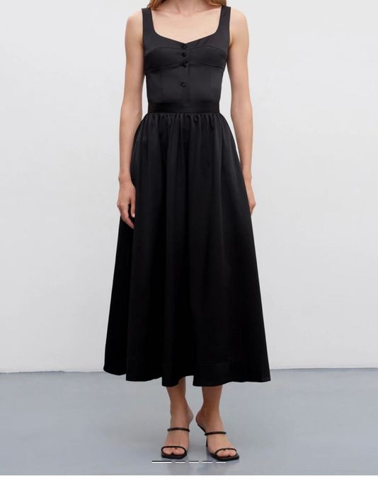 Спідниця чорна міді Must have 32