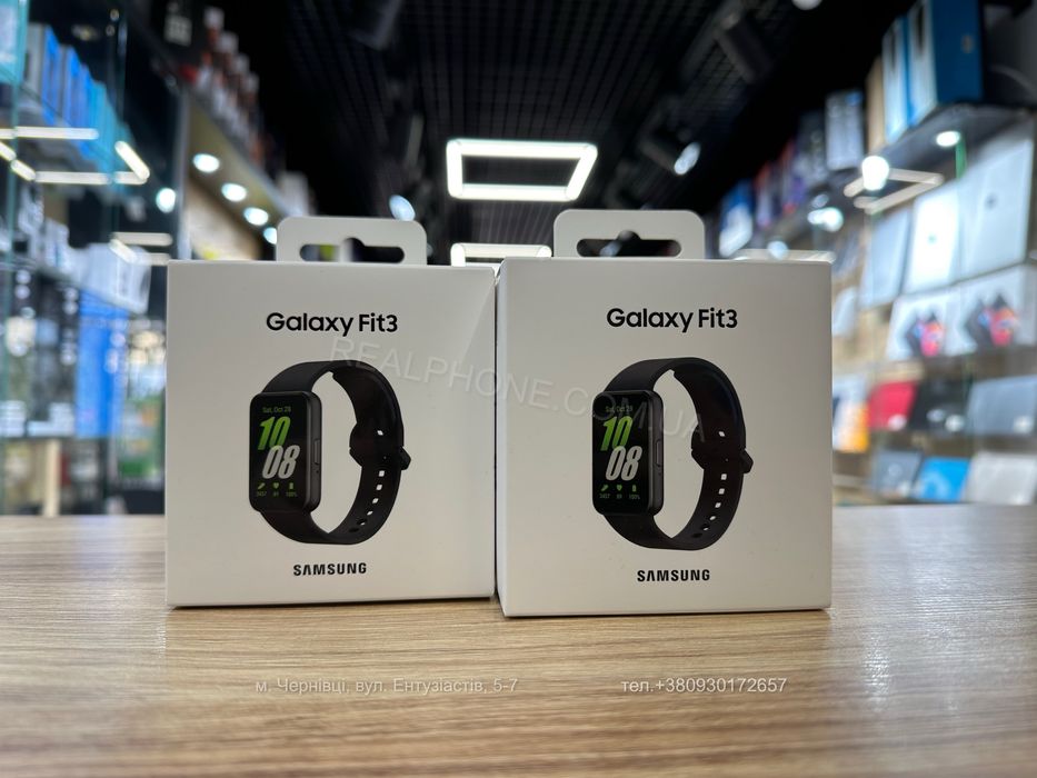 Фітнес-браслет Samsung Galaxy Fit3 Gray (SM-R390NZAA)