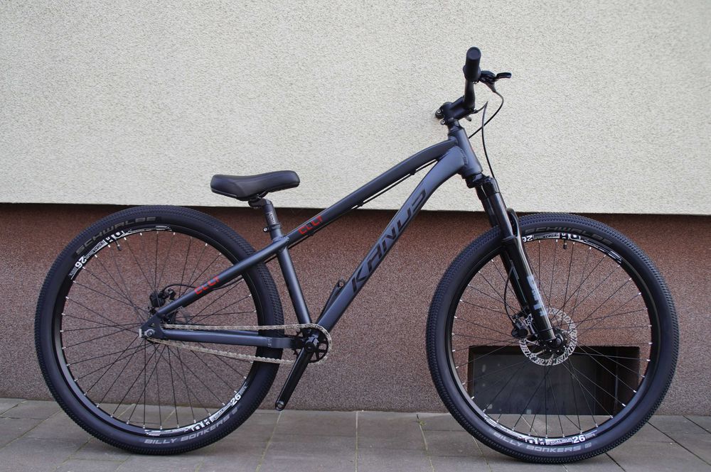 Rower DIRT hamulce tarczowe hydrauliczne