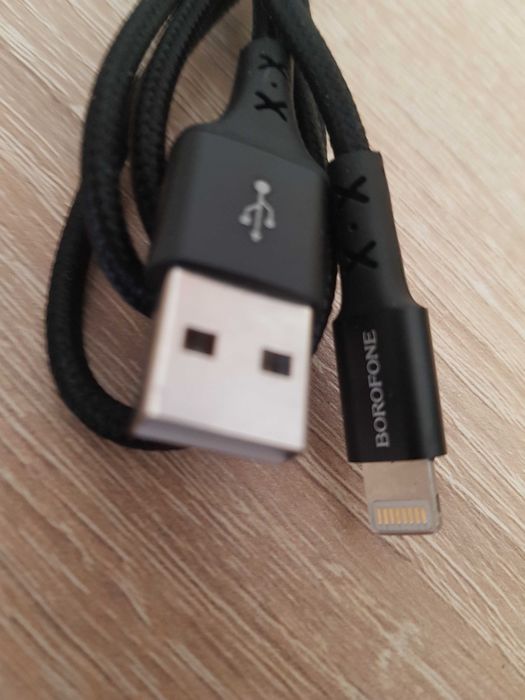 Kabel BX20 Enjoy - USB na Lightning - 2A 1 metr czarny