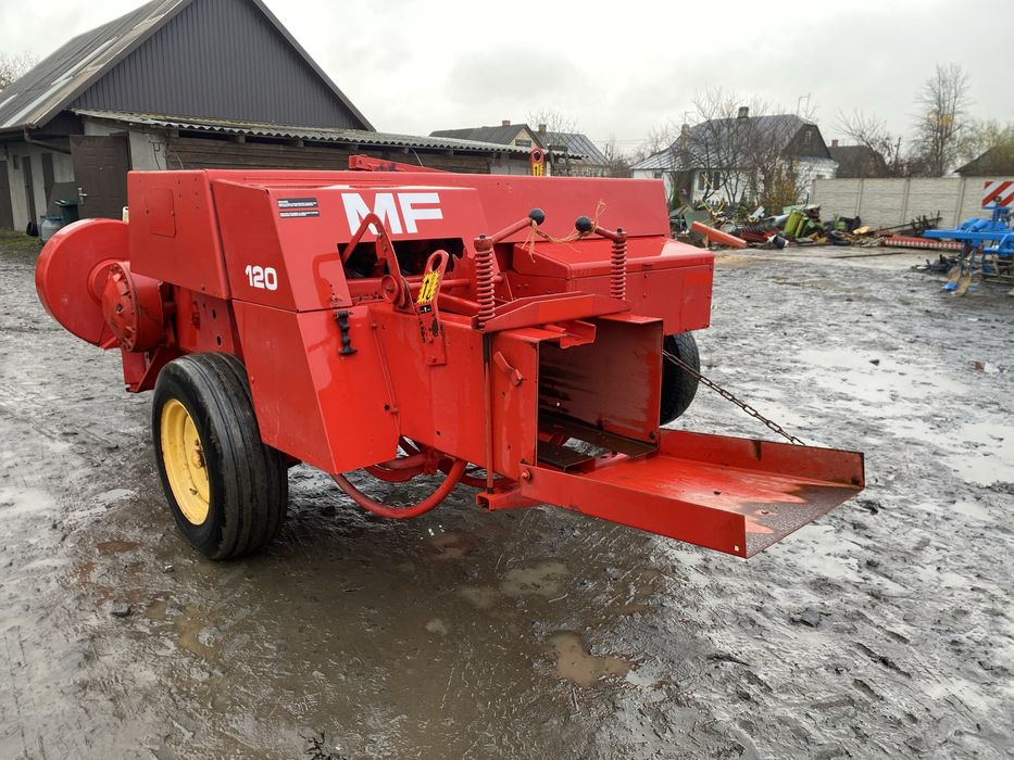 Прес підбирач MASSEY FERGUSON 120 тюковщик Мойсей фергусон є ще велгер