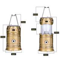 Ліхтарі кемпингові XF - 5800 T (в трьох кольорах : золотий, чорний та