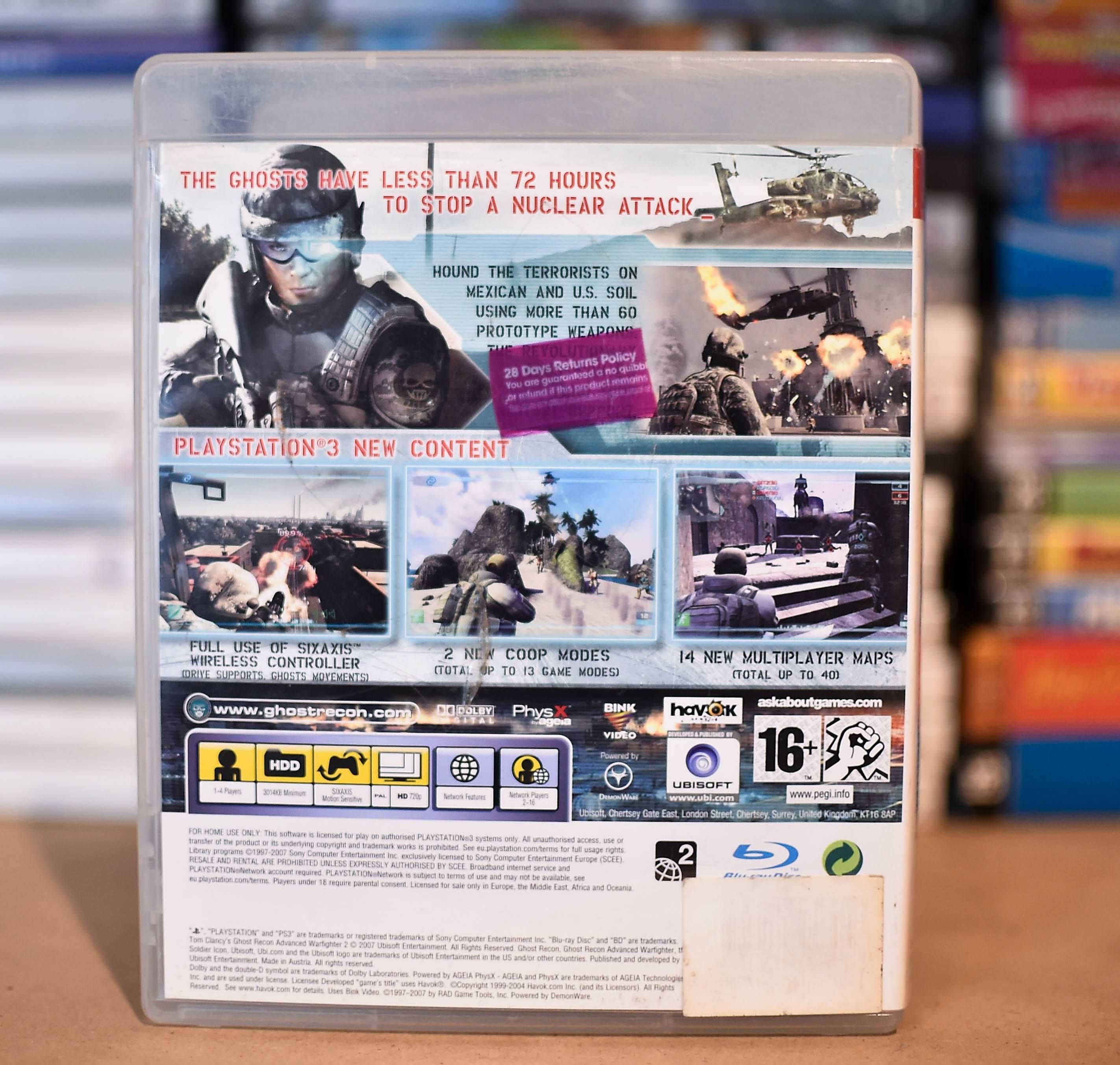 PS3 # Ghost Recon 2 Advanced Warfigter (3)