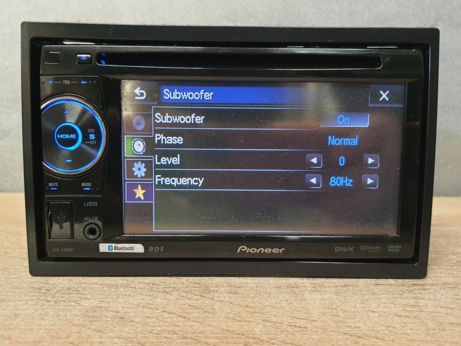 Radio samochodowe Pioneer AVH-2400BT Bluetooth, CD, USB AUX RCA Kolory