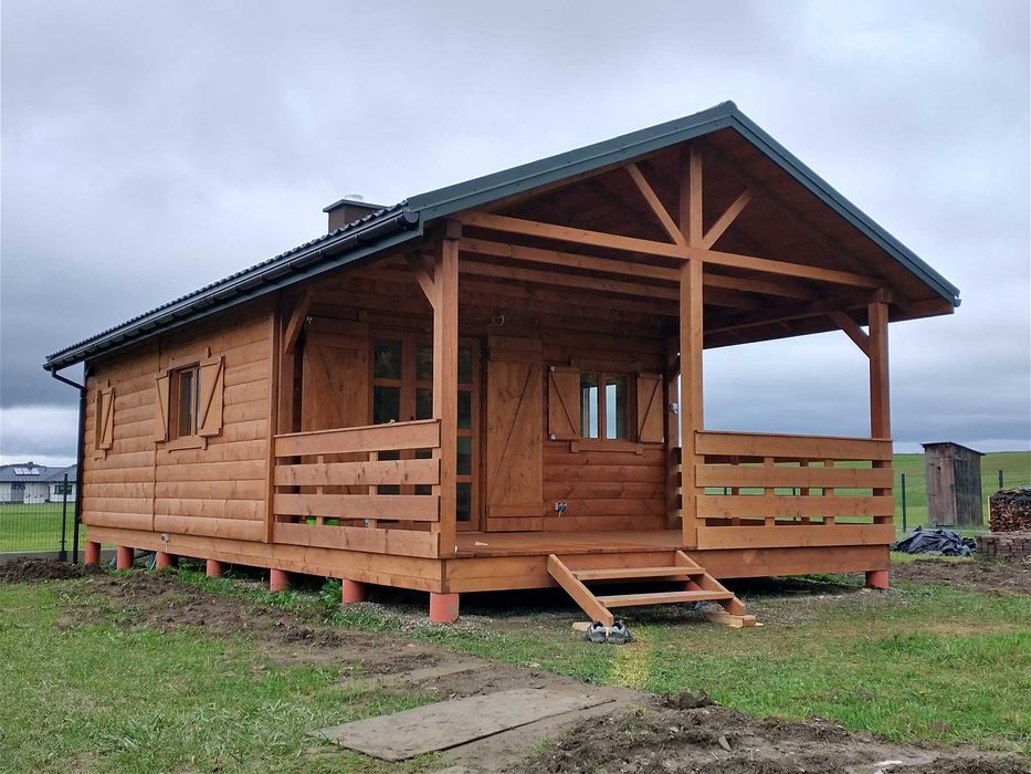 Półbal 2,8x19cm Bal duzy Deska elewacyjna Imitacja bala Boazeria