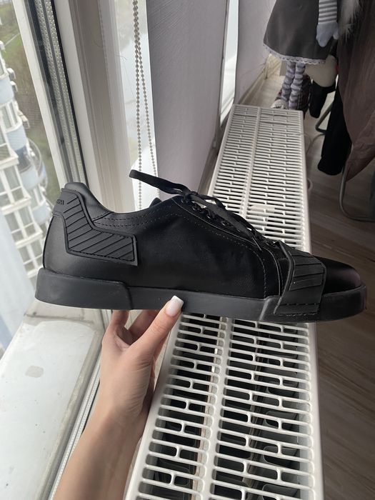 Чоловічі шкіряні кеди Dolce Gabana