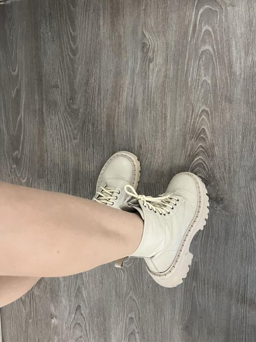 Чоботи шкіряні зимові