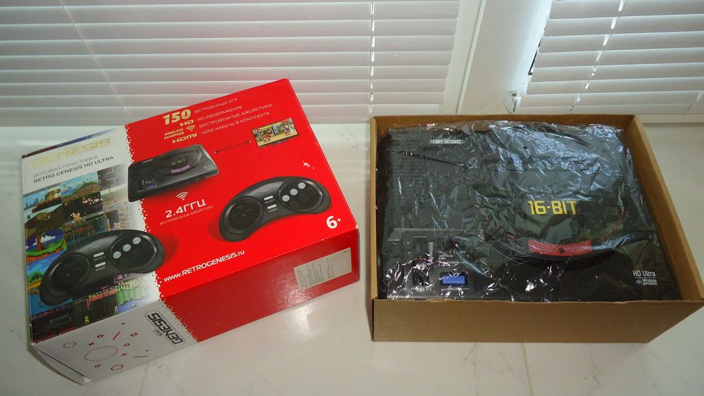 Sega (Retro Genesis) + флеш-картридж