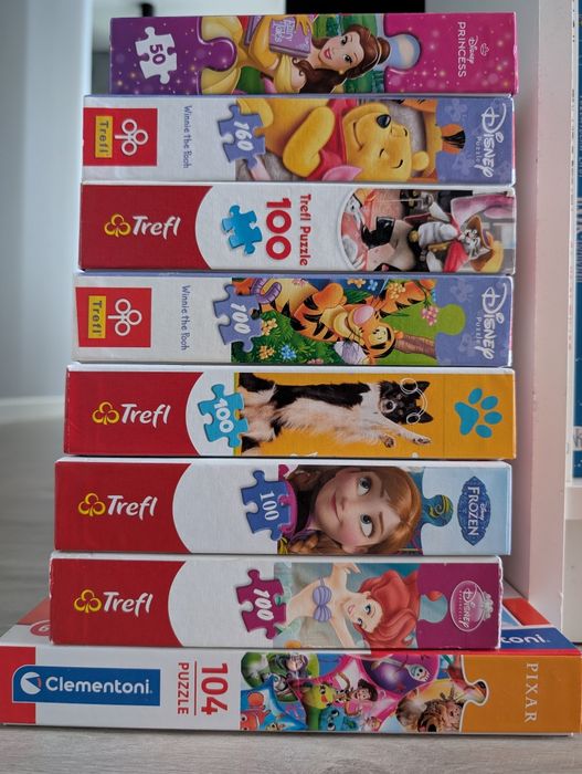 Puzzle 8x dla 4-6 lat