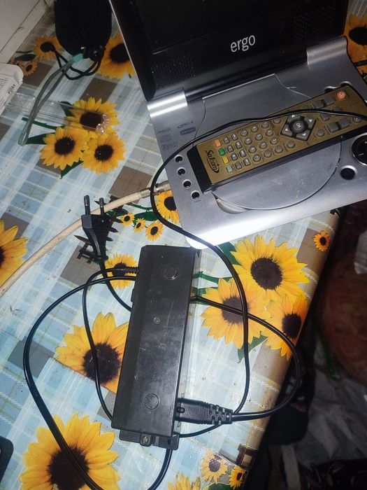 Встроенный Т2 тюнер!Портативный телевизор диагональю 7, ТВ для авто