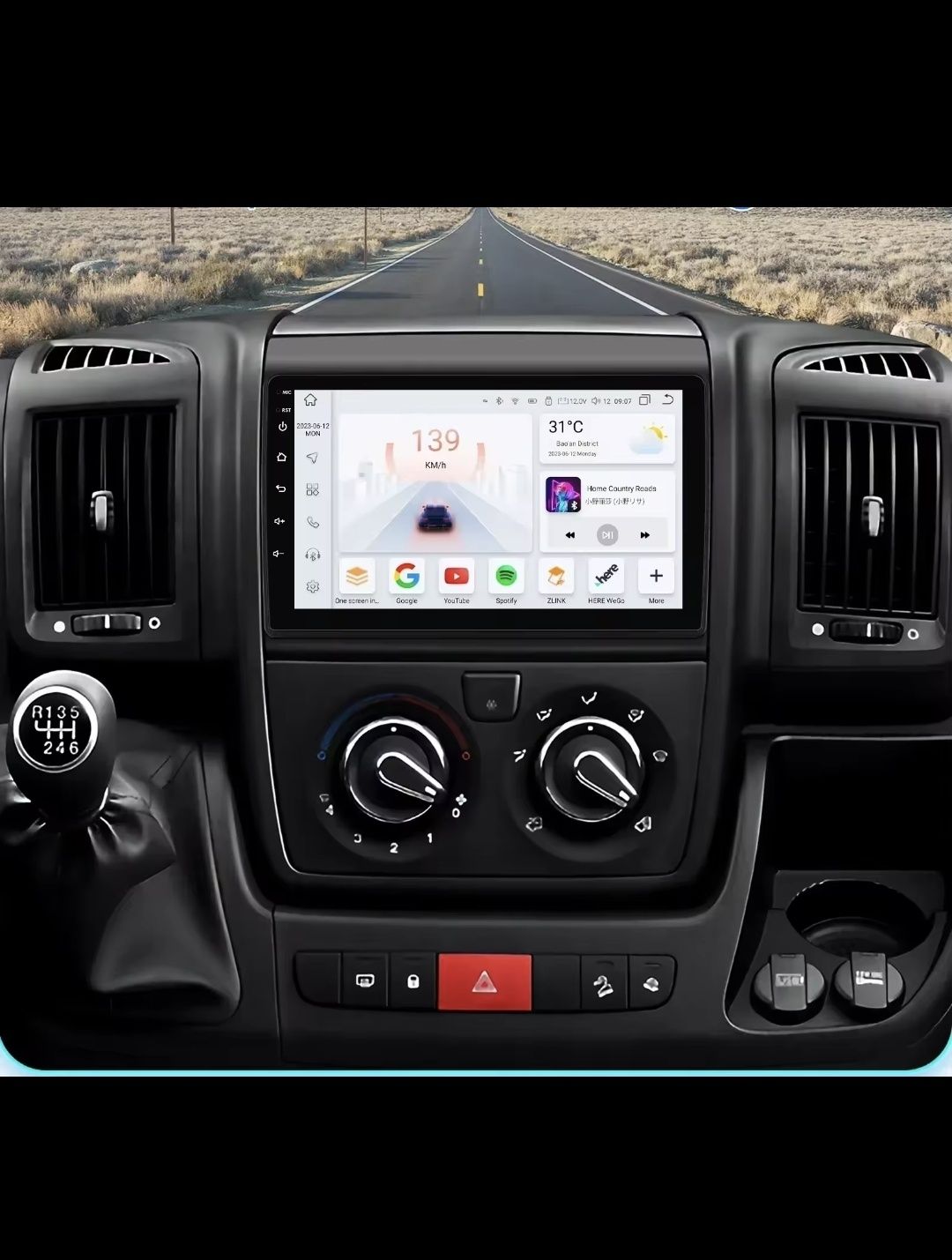 Radio android ducato Jumper boxer