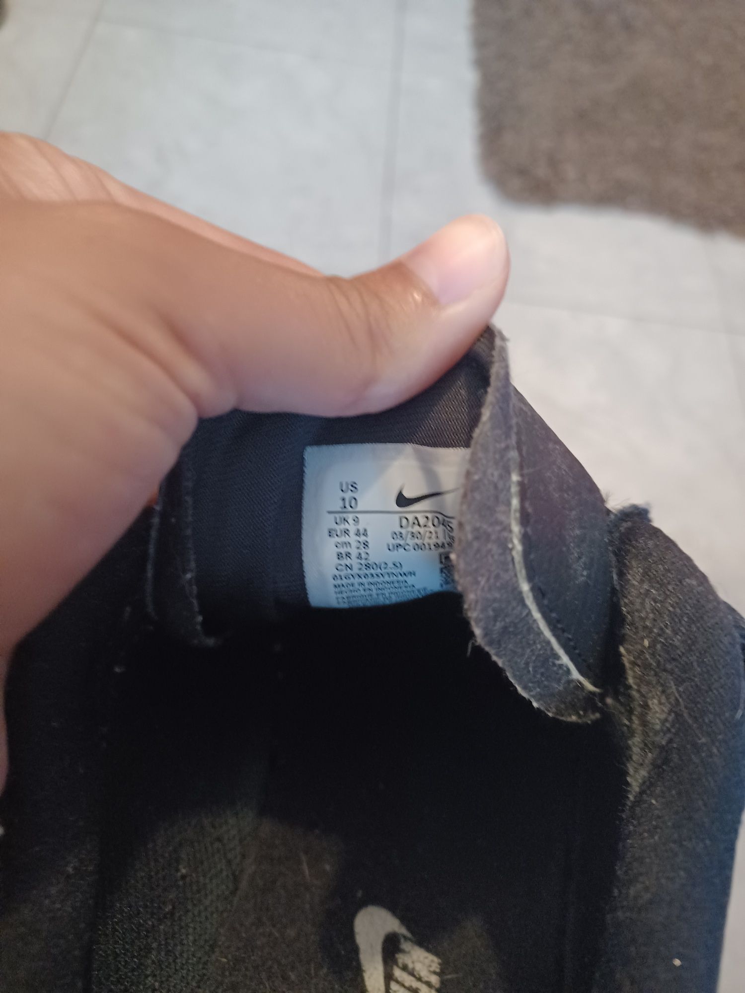 Sapatilhas nike pretas