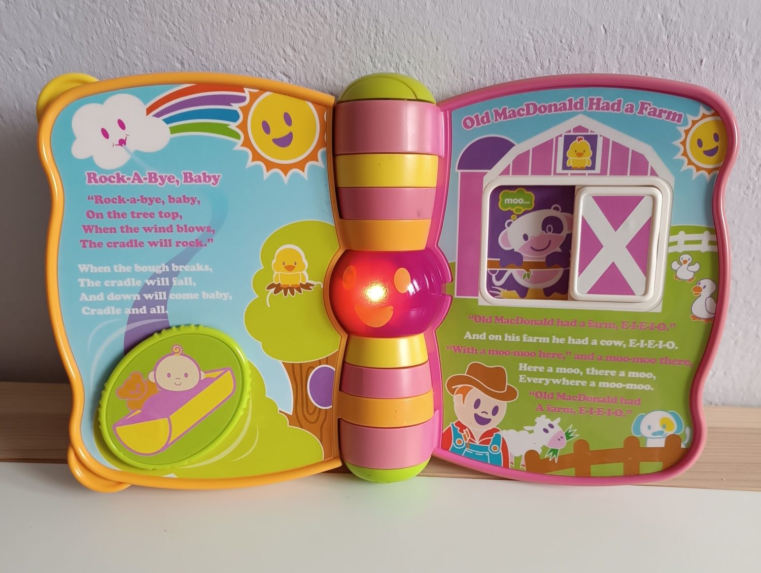 Peek a boo book Vtech książeczka interaktywna