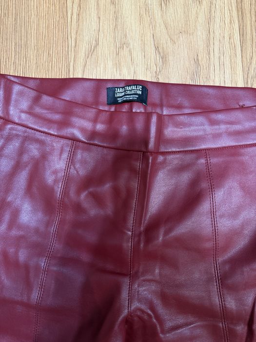 Стильні штани з штучноі шкіри